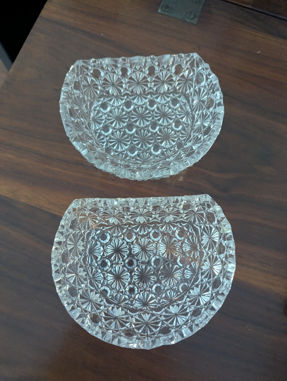 Vintage Pressed Glass Candy Dish